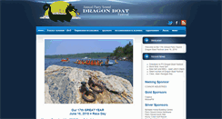 Desktop Screenshot of dragonboatfestival.org